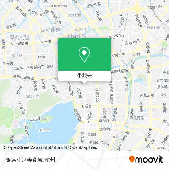银泰生活美食城地图