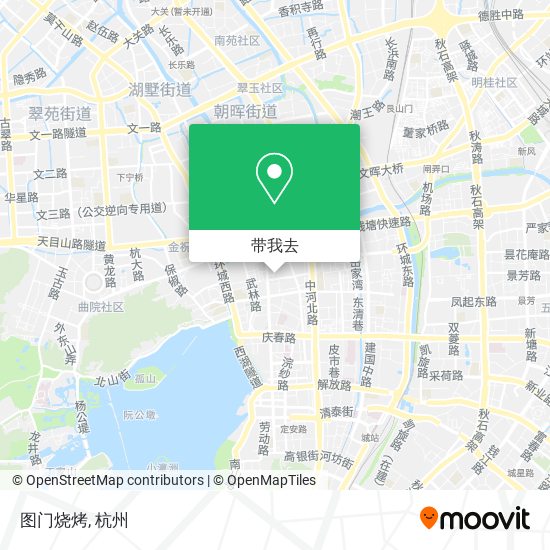 图门烧烤地图