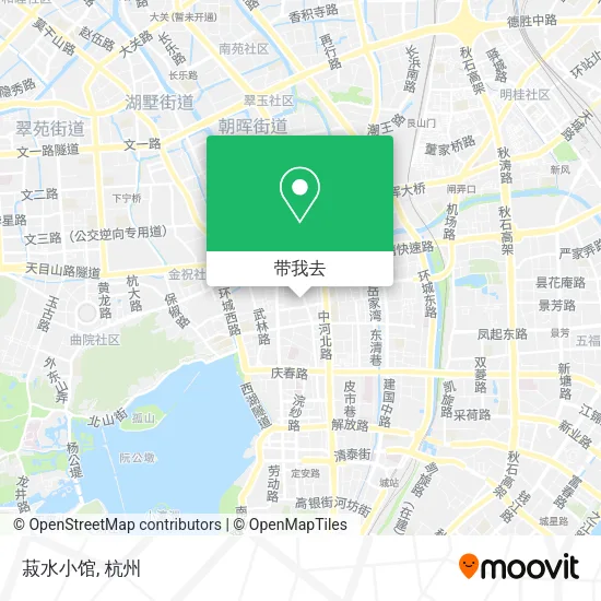 菽水小馆地图