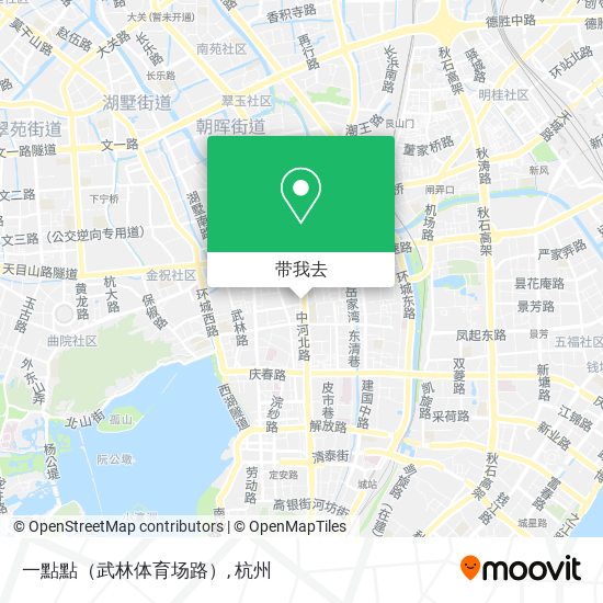 一點點（武林体育场路）地图
