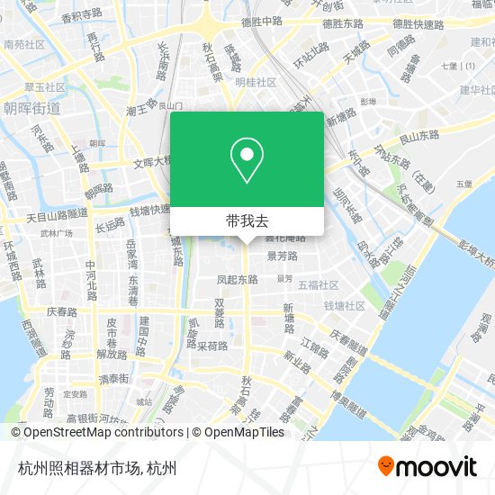 杭州照相器材市场地图