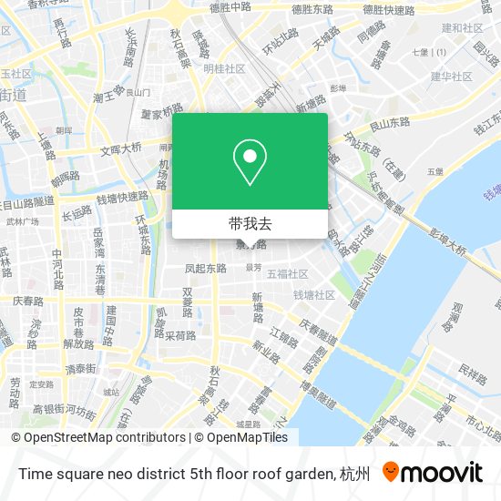 Time square neo district 5th floor roof garden地图