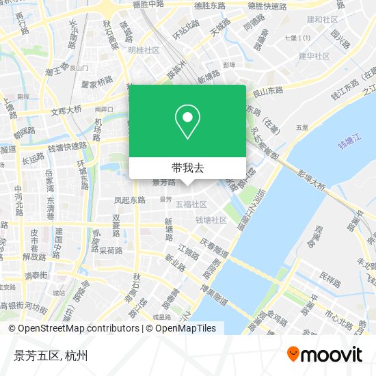 景芳五区地图
