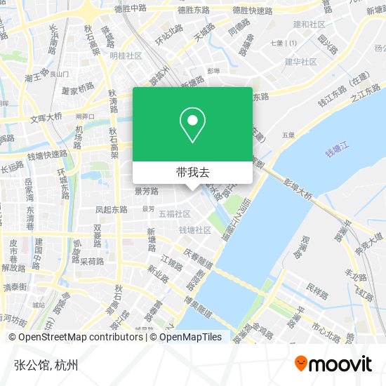 张公馆地图