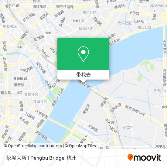 彭埠大桥 | Pengbu Bridge地图