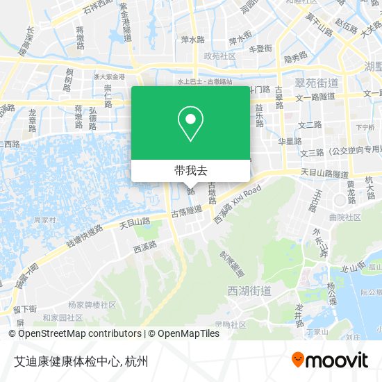 艾迪康健康体检中心地图