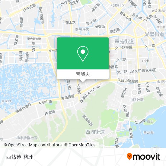 西荡苑地图