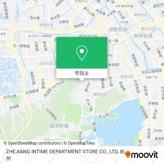 ZHEJIANG INTIME DEPARTMENT STORE CO., LTD地图