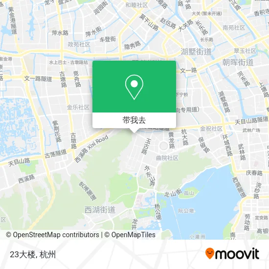 23大楼地图