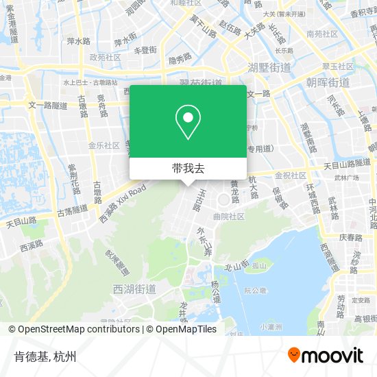 肯德基地图