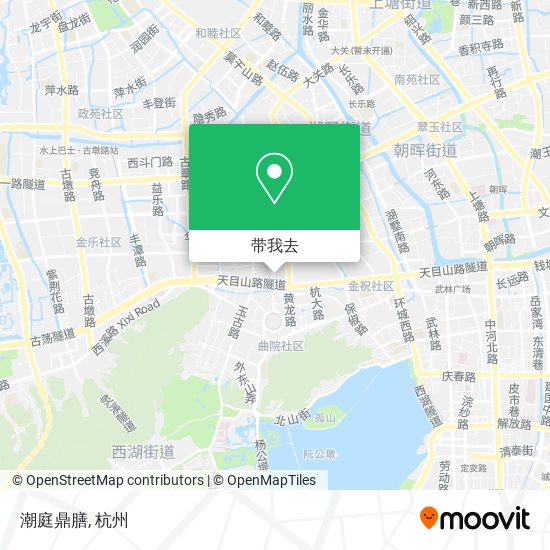 潮庭鼎膳地图