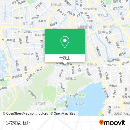 心花绽放地图