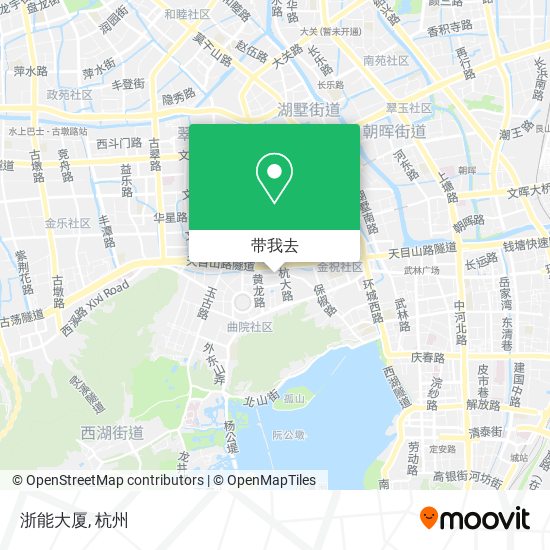 浙能大厦地图