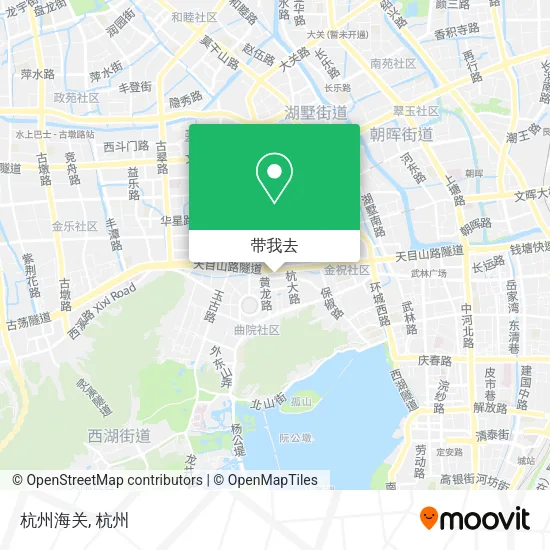 杭州海关地图