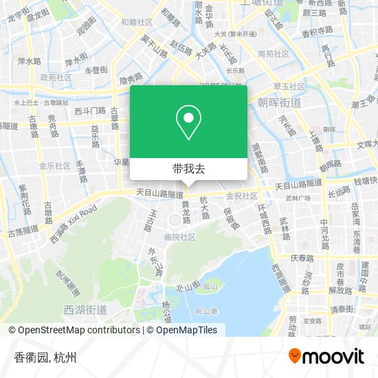 香衢园地图