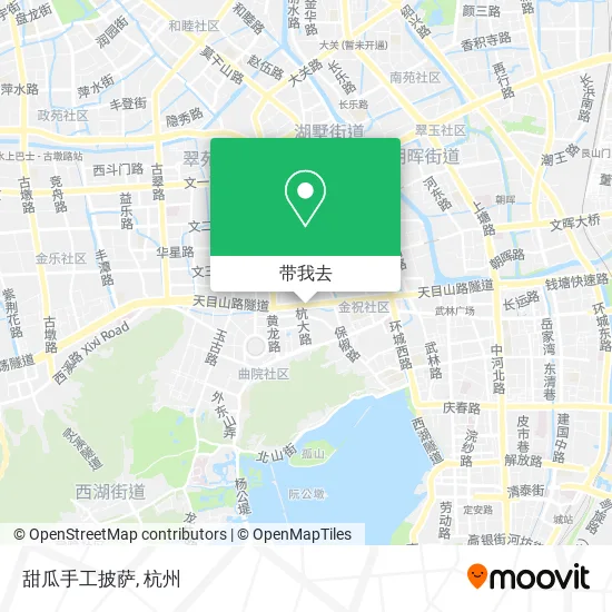 甜瓜手工披萨地图