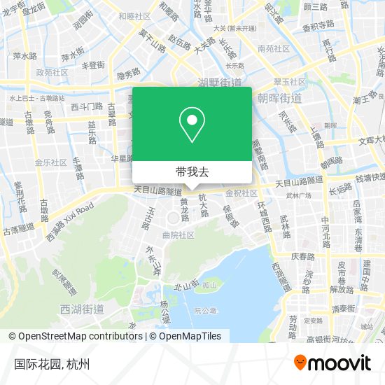 国际花园地图