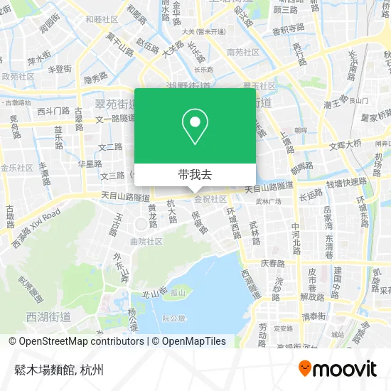 鬆木場麵館地图