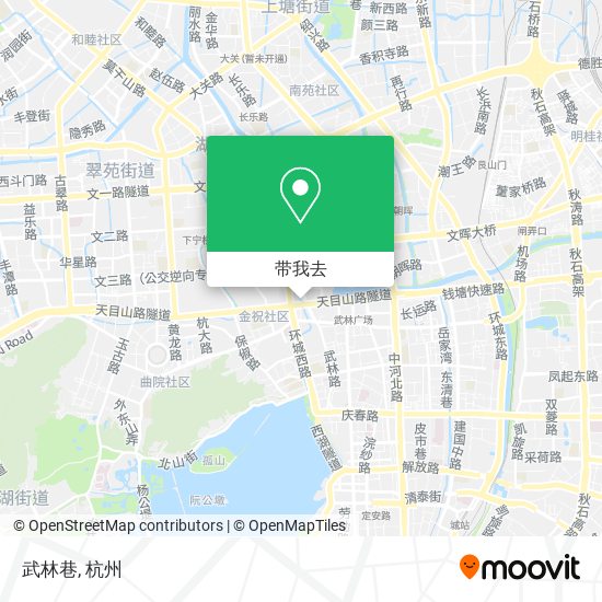 武林巷地图