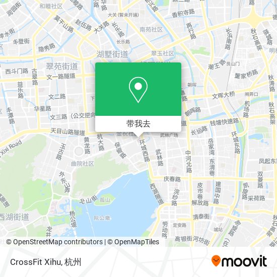 CrossFit Xihu地图