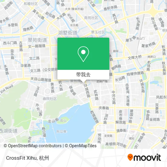 CrossFit Xihu地图