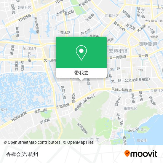 香樟会所地图