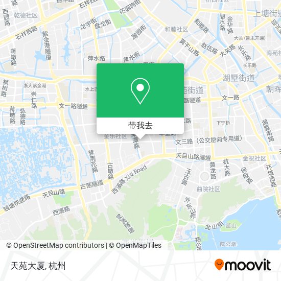 天苑大厦地图