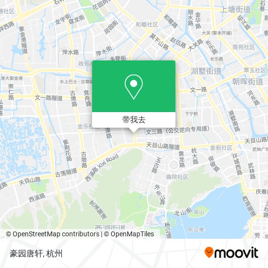 豪园唐轩地图