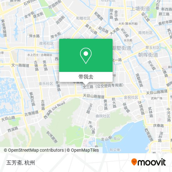 五芳斋地图