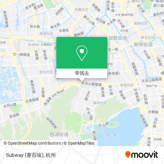 Subway (赛百味)地图
