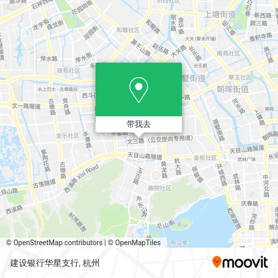 建设银行华星支行地图