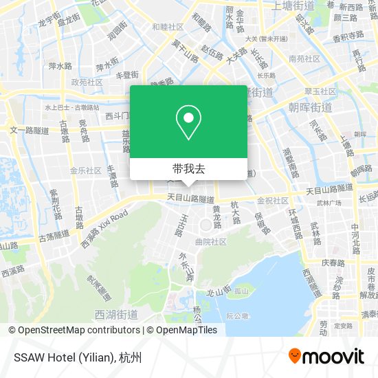 SSAW Hotel (Yilian)地图