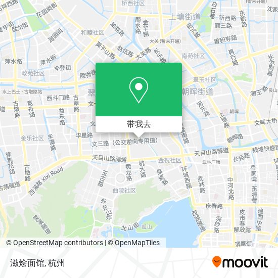 滋烩面馆地图