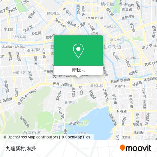 九莲新村地图