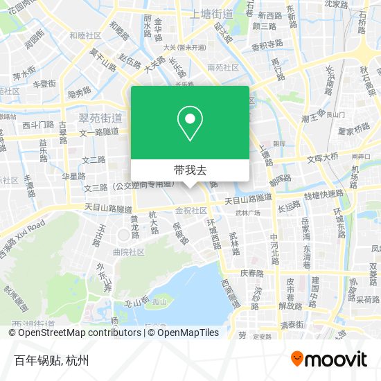 百年锅贴地图