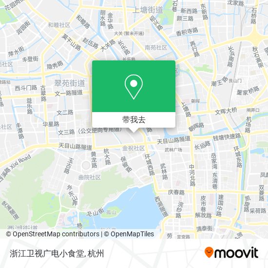 浙江卫视广电小食堂地图