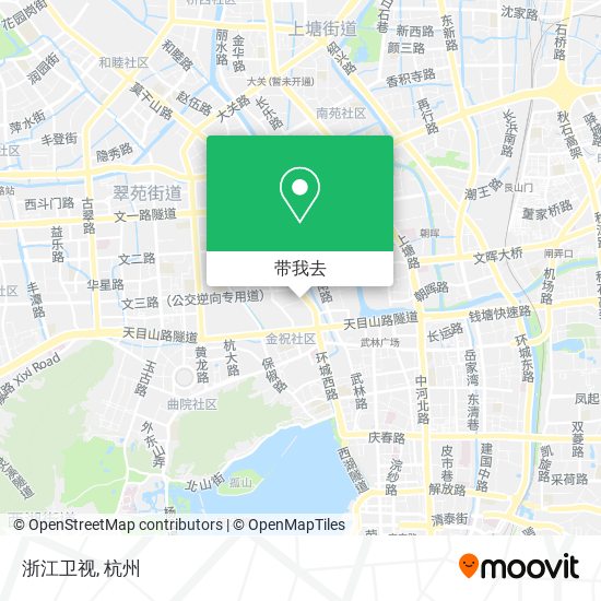 浙江卫视地图