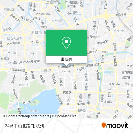 24路中山北路口地图
