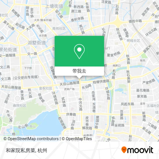 和家院私房菜地图