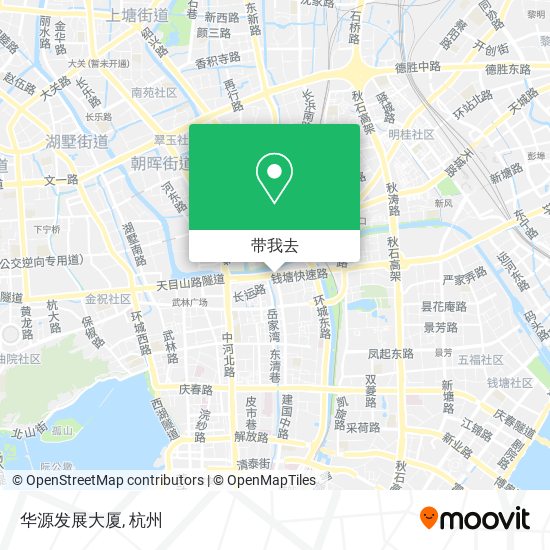 华源发展大厦地图