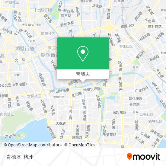 肯德基地图