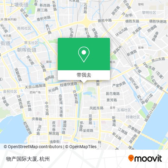 物产国际大厦地图