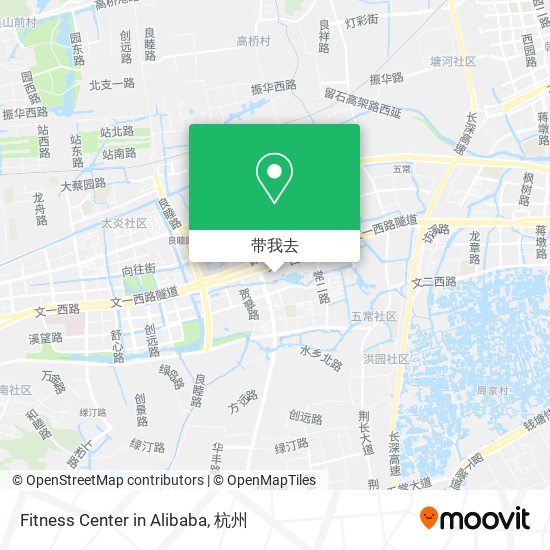 Fitness Center in Alibaba地图