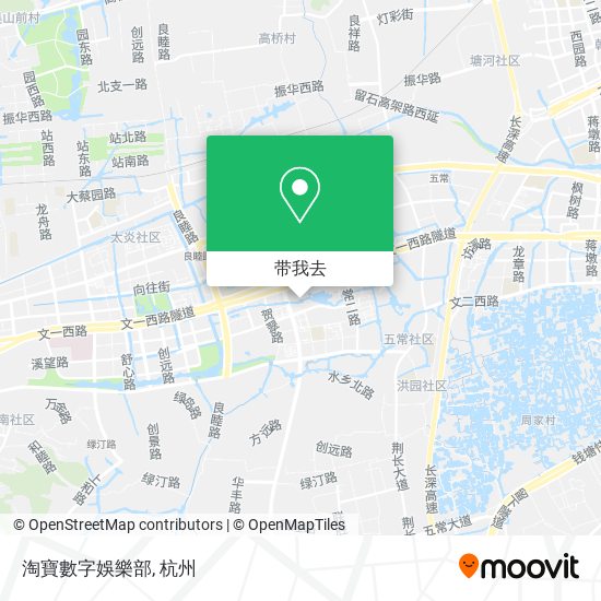 淘寶數字娛樂部地图