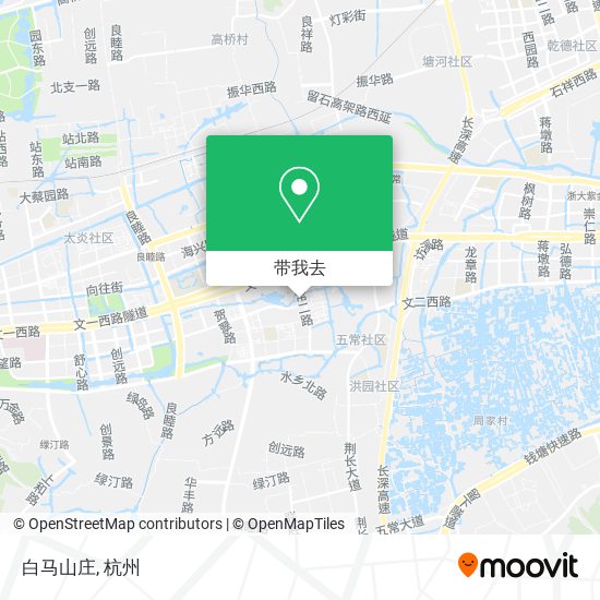 白马山庄地图