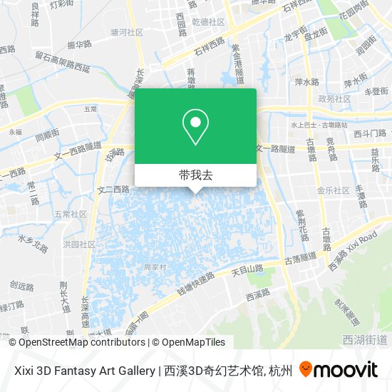 Xixi 3D Fantasy Art Gallery | 西溪3D奇幻艺术馆地图