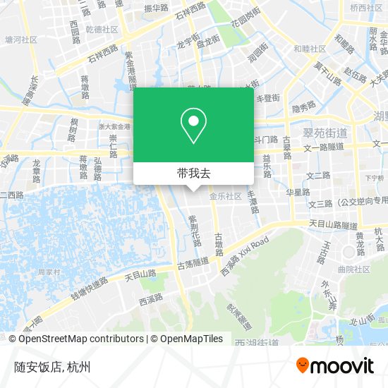 随安饭店地图