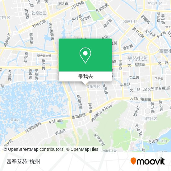 四季茗苑地图