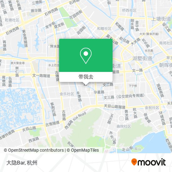 大隐Bar地图