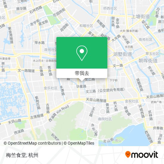 梅竺食堂地图